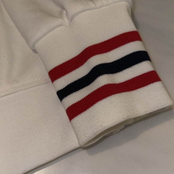 NWT The Laundry Room Women’s American Downhill Ski Team Sweatshirt White Red - Picture 4 of 11